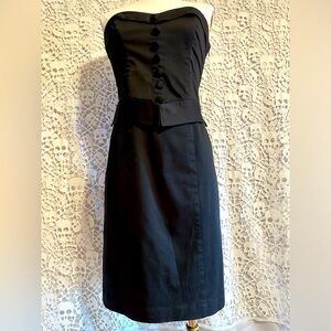 Vintage Betsy Johnson Strapless LBD. Women’s Size:10.